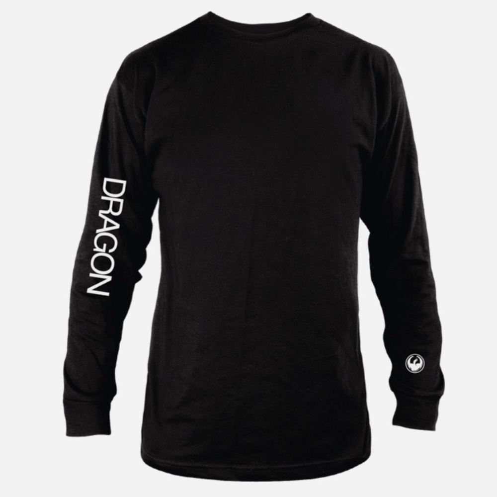 Dragon Alliance Black XL LS Tee NWT